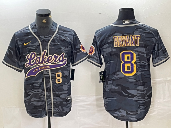 2025 MLB Los Angeles Lakers New Pattern Jersey
