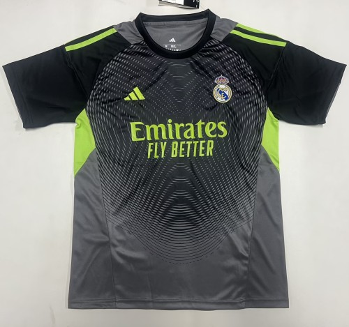 25-26 Real Madrid Grey GoalKeeper Fans Soccer Jersey