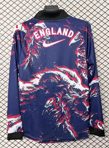 25-26 England Hollywood Keeper Long Sleeve Fans Soccer Jersey