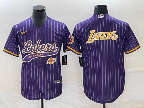 2025 MLB Los Angeles Lakers New Pattern Jersey