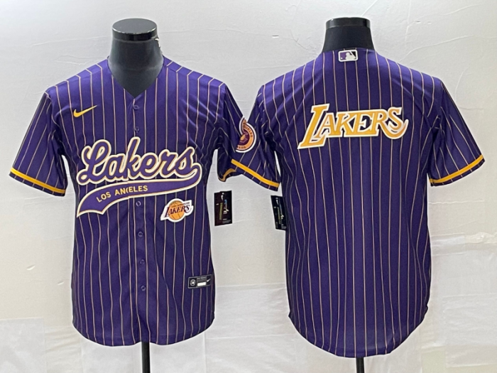 2025 MLB Los Angeles Lakers New Pattern Jersey