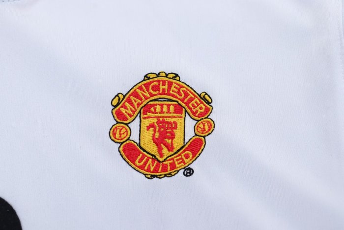 2002-2003 Manchester United Away Retro Kids Soccer Jersey
