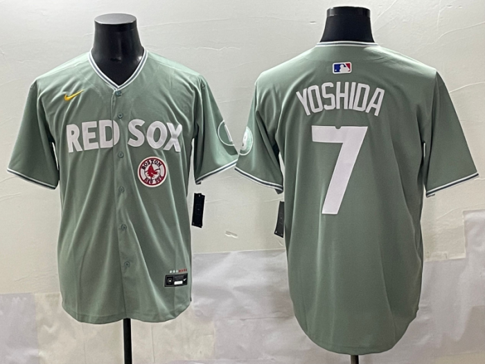 2025 MLB Boston Red Sox New Pattern Jersey