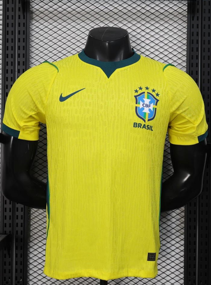 2026 Brazil Home Player Version Soccer Jersey
