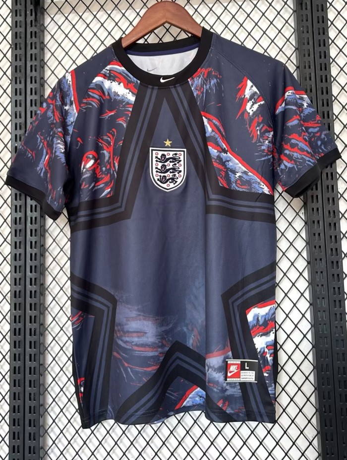 25-26 England Hollywood Keeper Fans Soccer Jersey