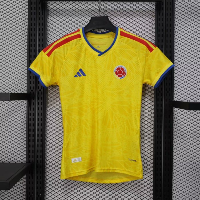 2026 Colombia Home Women Player Version Soccer Jersey (女)