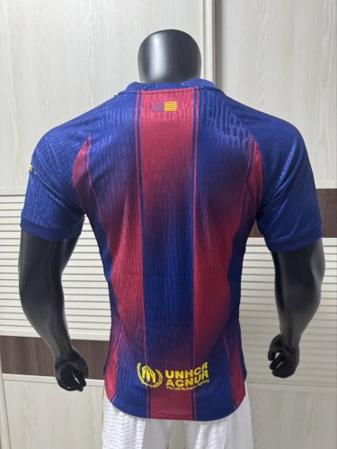 25-26 Barcelona Home Special Edition Player Version Soccer Jersey