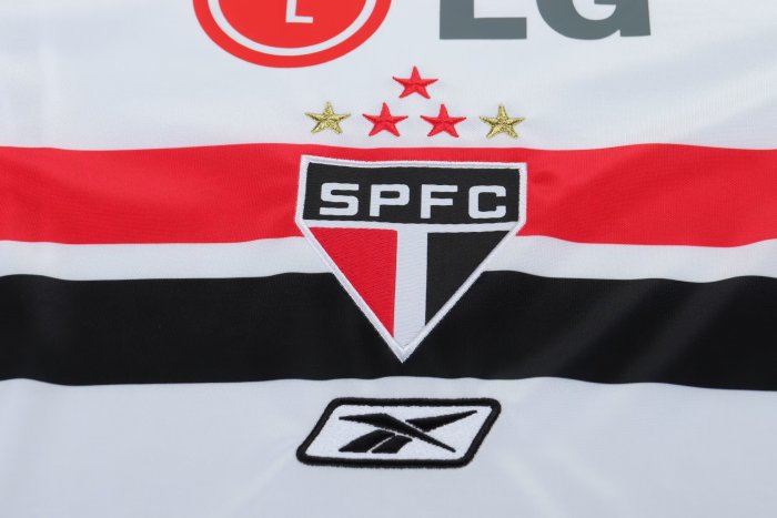 2007-2008 Sao Paulo Home Retro Kids Soccer Jersey