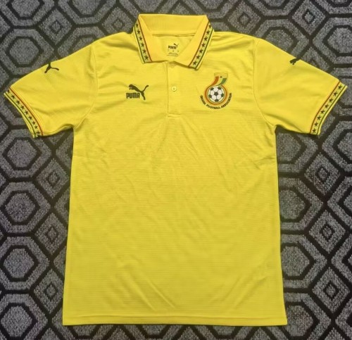 25-26 Ghana Yellow Special Edition Fans Soccer Jersey