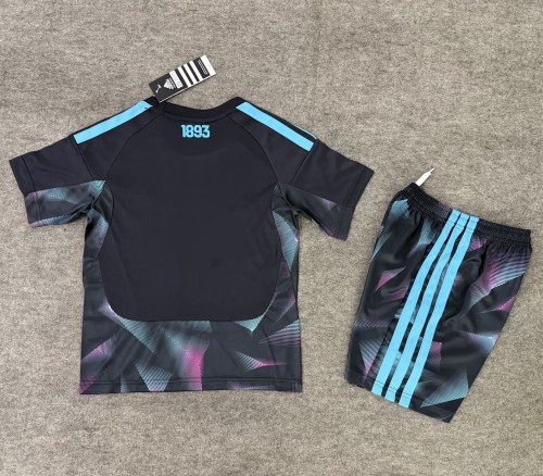 25-26 Argentina GoalKeeper Kids Soccer Jersey