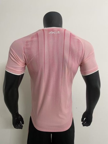 25-26 Algeria Pink Player Version Soccer Jersey