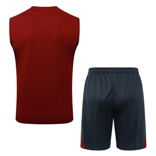 25-26 Arsenal High Quality Tank Top And Shorts Suit
