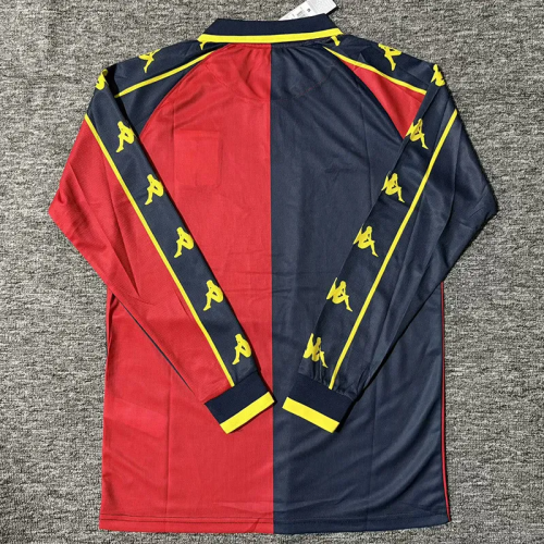 24-25 Genoa Special Retro Edition Long Sleeve Soccer Jersey (长袖)