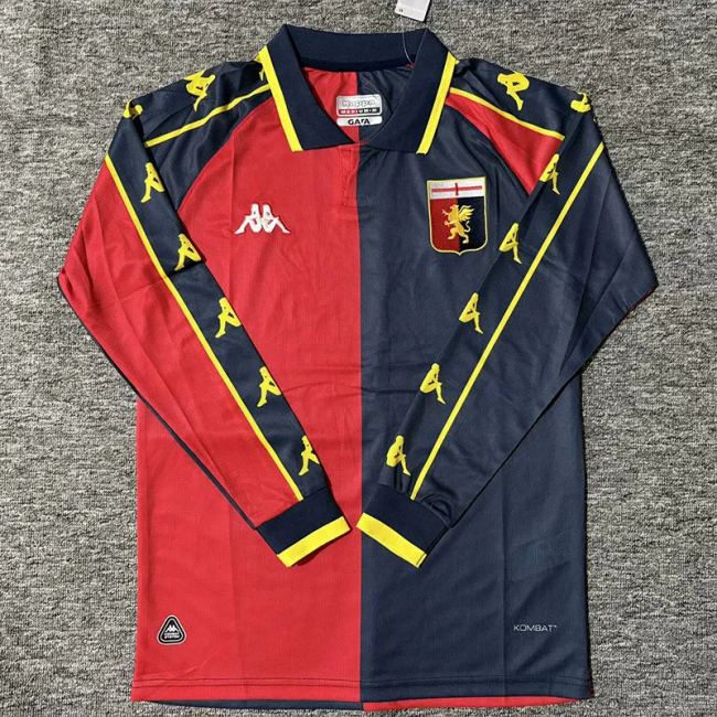 24-25 Genoa Special Retro Edition Long Sleeve Soccer Jersey (长袖)