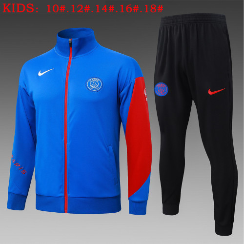 25-26 Paris Saint-Germain High Quality Kids Jacket Tracksuit