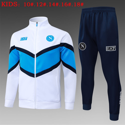 25-26 Napoli High Quality Kids Jacket Tracksuit