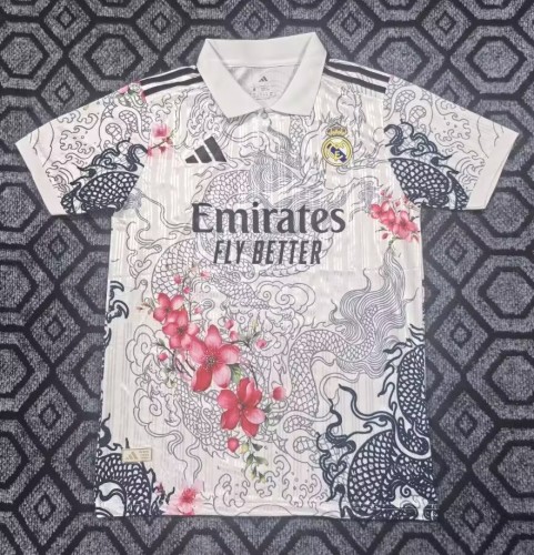 25-26 Real Madrid White Special Edition Fans Training Shirts