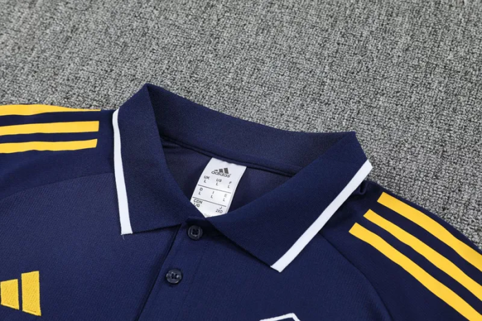 25-26 Boca Juniors High Quality Polo Tracksuit