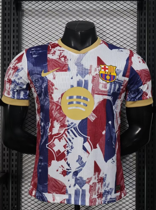 25-26 Barcelona Special Edition Player Version Soccer Jersey