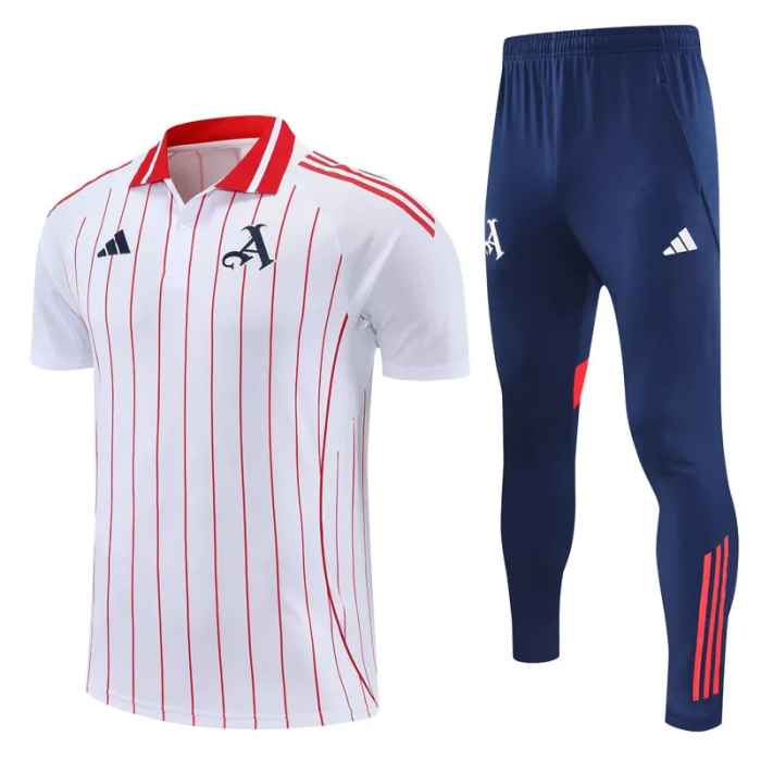 25-26 Arsenal High Quality Polo Tracksuit
