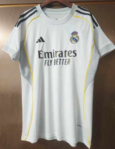 25-26 Real Madrid Home Women Soccer Jersey (女)