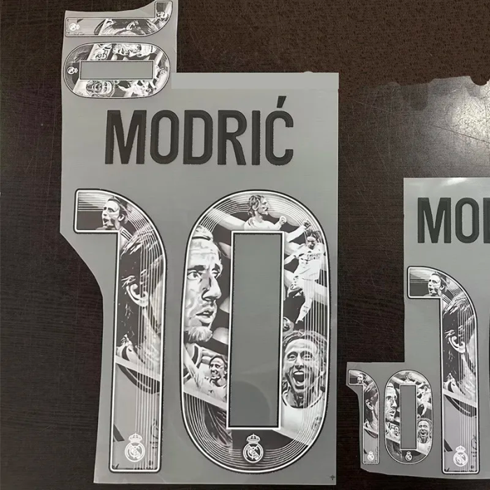 25-26 Real Madrid Home MODRIC #10 Print Picture Number Fans Soccer Jersey