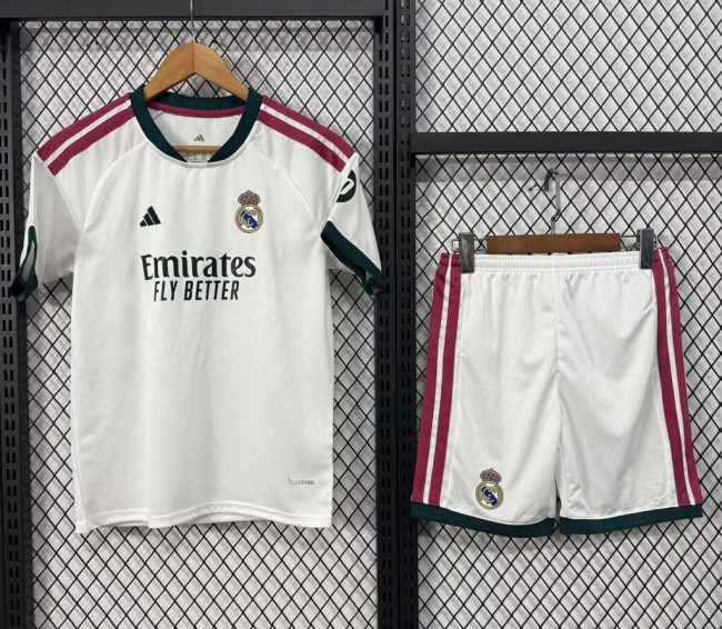 2026 Real Madrid Home Kids Soccer Jersey