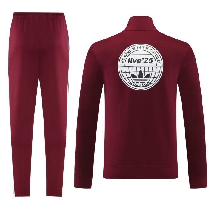 2025 AD Red Jacket Tracksuit