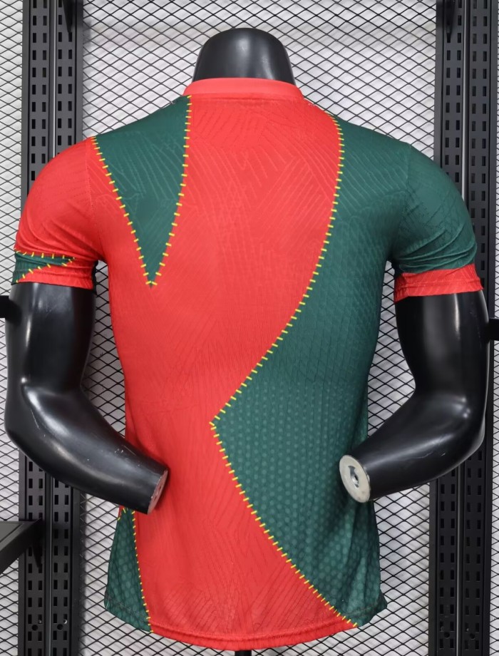 25-26 Marseille Red Green Special Edition Player Version Soccer Jersey