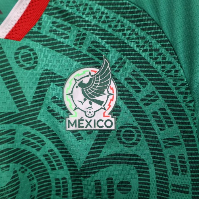 2026 World Cup Mexico Home Women Player Version Soccer Jersey (女)