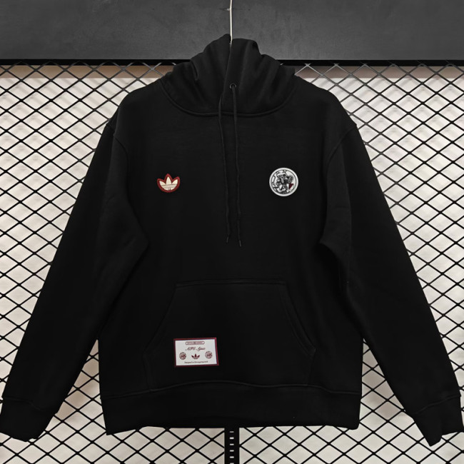 25-26 Ajax Black Hoody 黑色(加绒)