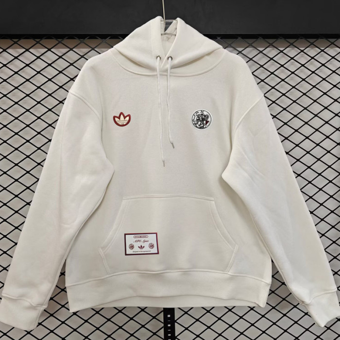 25-26 Ajax White Hoody 白色(加绒)