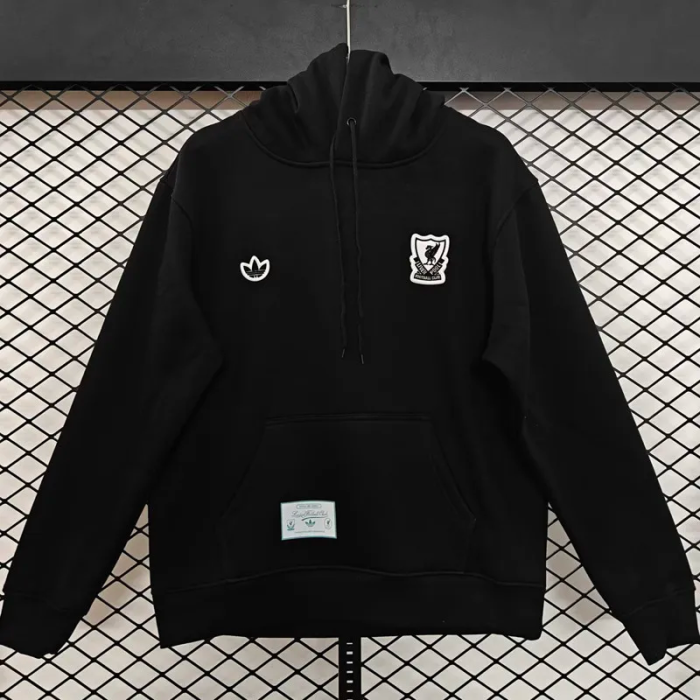 25-26 Liverpool Black Hoody 黑色(黑标加绒)