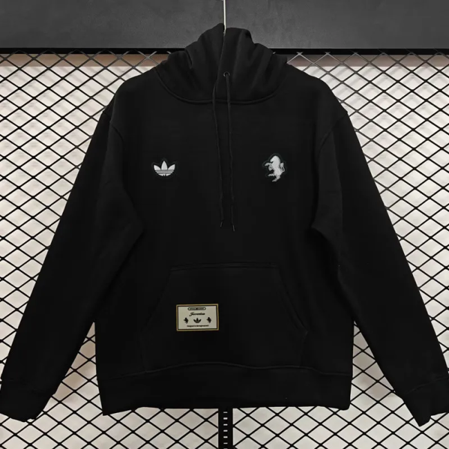 25-26 Juventus Black Hoody 黑色(加绒)