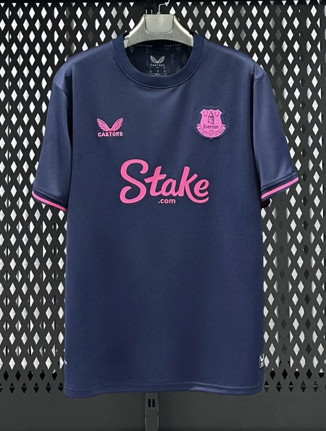 25-26 Everton Fourth Fans Soccer Jersey