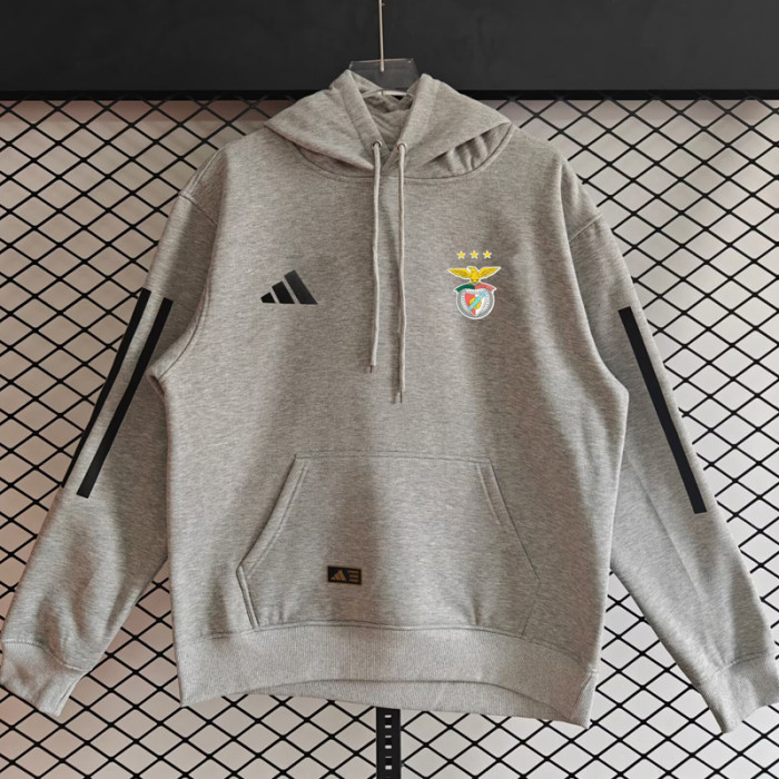 25-26 Benfica Grey Hoody 灰色(加绒)