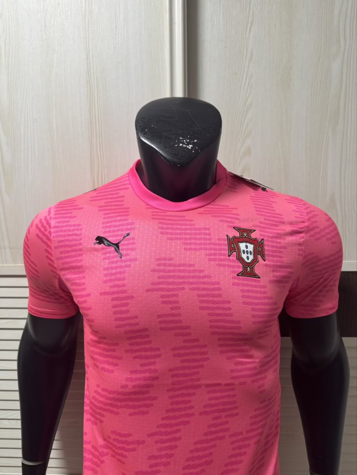 2026 Portugal GoalKeeper Player Version Soccer Jersey