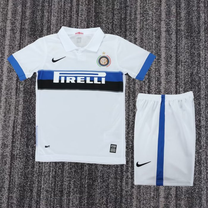 2009-2010 Inter Milan Away Retro Kids Soccer Jersey