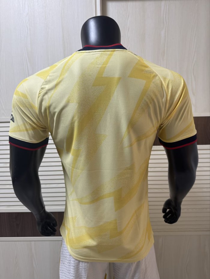 25-26 Arsenal Yellow Special Edition Player Version Soccer Jersey