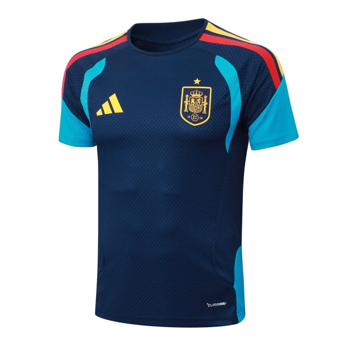 2026 Spain Blue High Quality Player Version Training Short Suit (球员套装)