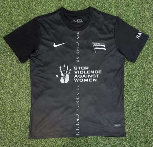 2026 Sturm Graz Black Special Edition Fans Soccer Jersey