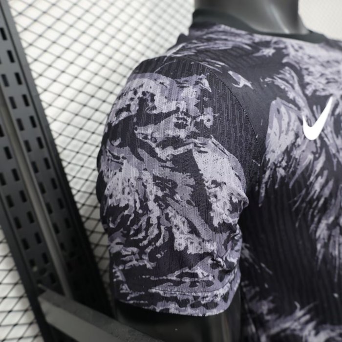 2026 England Grey Black Player Version Training shirts