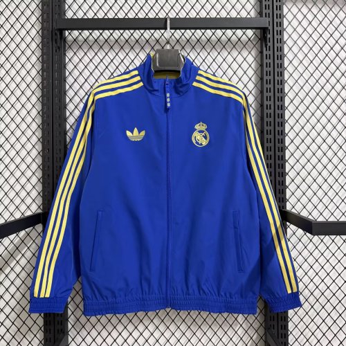 2026 Real Madrid Double Sided Windbreaker