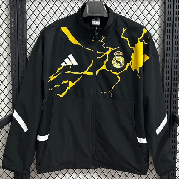 2025 Real Madrid New Pattern Windbreaker