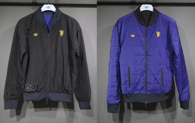 26-27 Manchester United double-sided Cotton Coat #双面棉衣