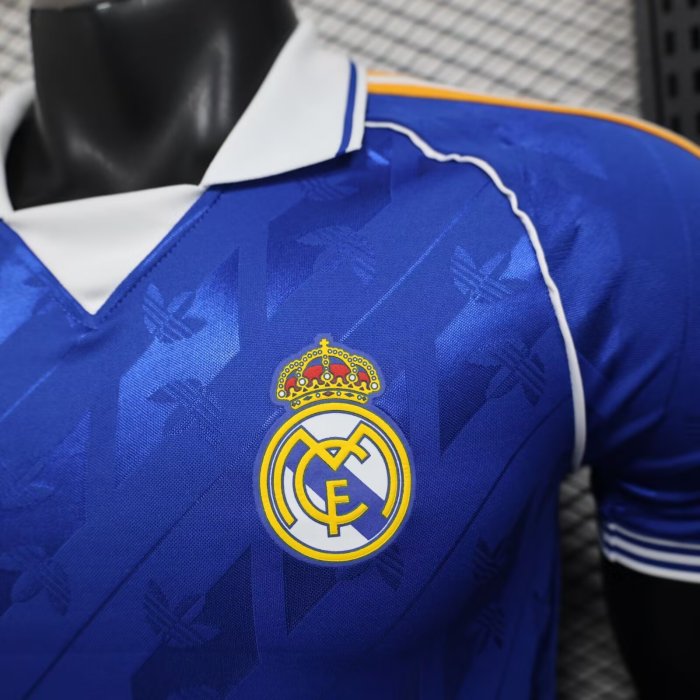 2026 Real Madrid Blue Special Edition Player Version Soccer Jersey