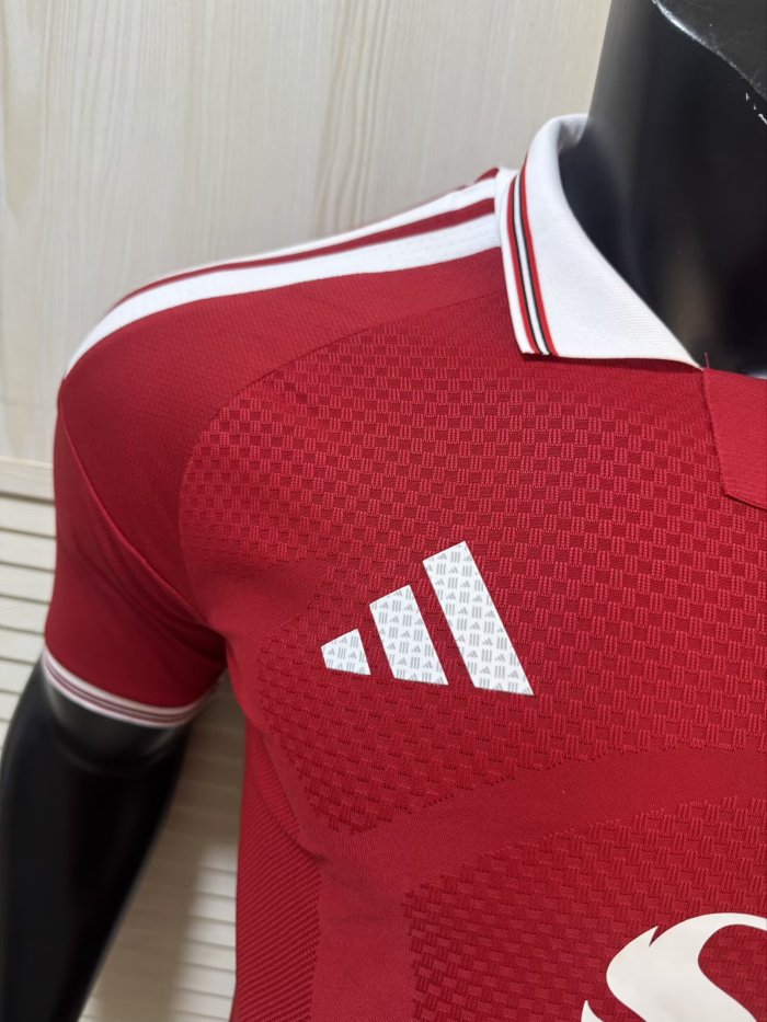 2026 Manchester United Home Player Version Soccer Jersey