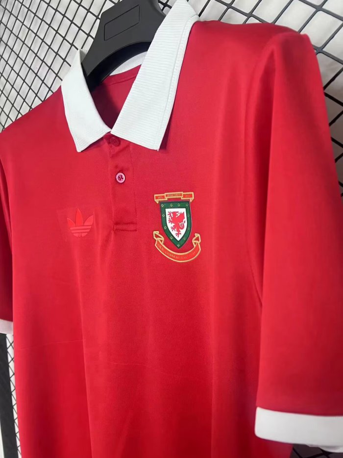 2026 Wales Red 150th Anniversary Commemorative Edition Fans Soccer Jersey