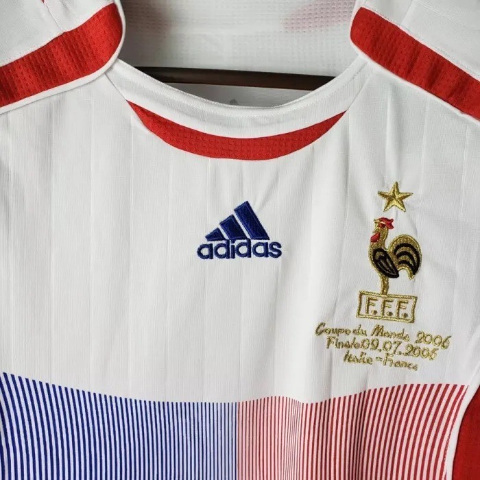 2006 France Away Retro Jersey