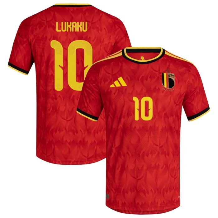 2026 World Cup Belgium Home Long sleeves Player Version Soccer Jersey